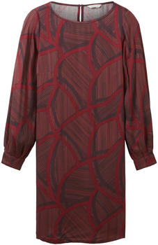 Tom Tailor Gemustertes Kleid (1037931-32363) navy abstract lines