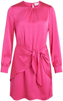 Vila VIANNES O-NECK L/S SHORT DRESS/DC (14083842-4139641) pink yarrow