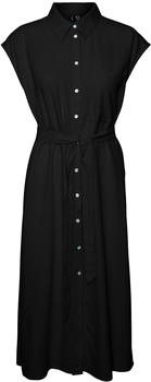 Vero Moda VMMYMILO SL CALF SHIRT DRESS WVN GA (10282532-4224549) black
