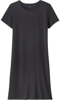 Patagonia Women's Regenerative Organic Certified Cotton T-Shirt Dress (75245) black