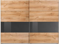 Wimex Schwebet&uuml;renschrank "Bramfeld Kleiderschrank" mit Glaselementen und
