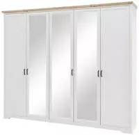 Schlafkontor Kleiderschrank "Jasmin II" im Landhausstil