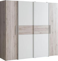 FORTE Kleiderschrank "Kalixtus, Made in Europe" B/H/T ca. 200x190x60 cm, 2