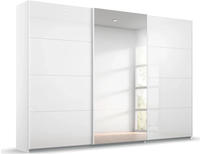 rauch Schwebet&uuml;renschrank "Kleiderschrank Schrank Garderobe KOLUNA mit Glast&uuml;ren