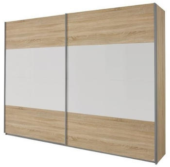 Rauch ORANGE Quadra 136x210cm eiche Sonoma/alpinwei&szlig;