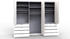 Wiemann Loft 300cm Havanna/Weiß-Glas 14418032