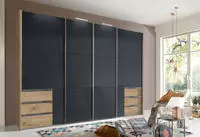 Wimex Schwebet&uuml;renschrank "Level by fresh to go" mit Glast&uuml;ren und Synchron&ouml;ffnung