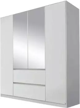 Rauch ORANGE Mainz mit Spiegelelementen weiß 181x210x54cm (AA027.5210)