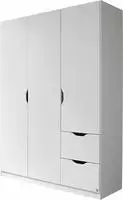 rauch Kleiderschrank "Freiham" mit Griffmulden und Schubk&auml;sten