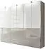 Wiemann Shanghai 2 300x236cm kieselgrau/weiß