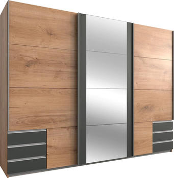 Wimex Emden 270x210cm plankeneiche/graphit