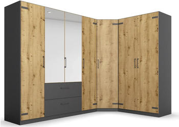 Rauch Holmes Industrial Style Set 266x197cm graumetallic/artisan-eiche