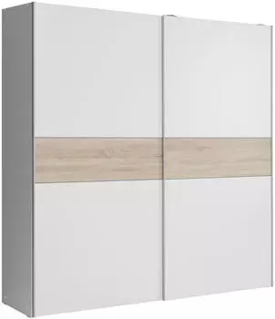 Forte Longline 170,3x190,5cm weiß/sonoma-eicher