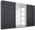Rauch Schwebetürenschrank Kulmbach Schränke 270 x 210 x 62 cm, 3, grau (graumetallic) (741182-0)