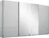 Rauch Schwebetürenschrank Syncrono Schränke 361 x 230 x 62 cm, 4 St., grau (seidengrau, spiegel) (24716552-0)