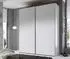 Staud Schwebetürenschrank Sinfonie Plus Weiß 188 cm x 222 cm x 68 cm, (48895522-0)