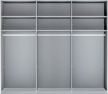 Wiemann Schwebet&uuml;renschrank Monaco 250x 217x 67cm wei&szlig;