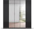Rauch Koluna 226x210cm graumetallic/Glas basalt/3 Spiegel