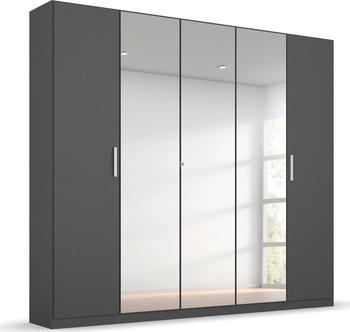 Rauch Koluna 226x210cm graumetallic/3 Spiegel