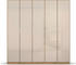 Rauch Koluna 226x210cm eiche artisan/Glas champagner