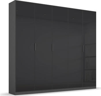 Rauch Koluna 226x210cm graumetallic/Glas basalt