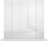 Rauch Koluna 226x210cm alpinweiß/kristallweiß