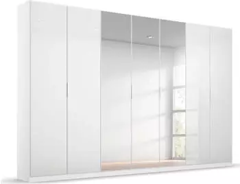 Rauch Koluna 315x210cm alpinwei&szlig;/kristallwei&szlig;/Spiegel