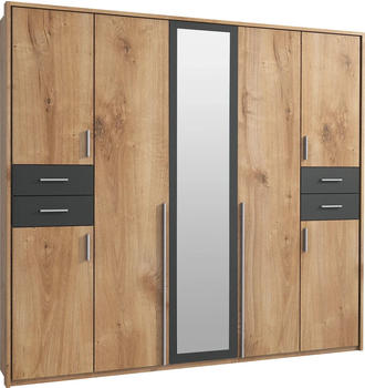 Wimex Vegas 228x210cm mit Passepartout plankeneiche/graphit
