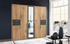 Wimex Vegas 228x210cm mit Passepartout plankeneiche/graphit