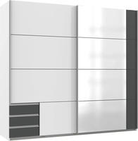Wimex Schwebet&uuml;renschrank "Emden moderner Kleiderschrank mit Spiegel und Schubladen"