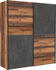 Forte old wood vintage/beton-dunkelgrau