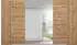 Rauch BLUE Kronach 355x210x59cm mit Spiegel artisan-eiche