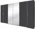 Rauch BLUE Kronach 355x210x59cm mit Spiegel grau-metallic