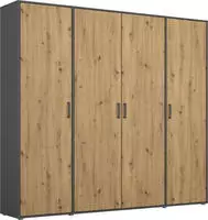 rauch Kleiderschrank "VOYAGER Garderobe W&auml;scheschrank Schlafzimmer" in 3