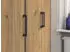 Rauch Voyager 187x194cm artisan-eiche/grau-metallic