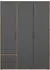 Rauch Voyager 140x194cm mit Schubladen grau-metallic/artisan-eiche