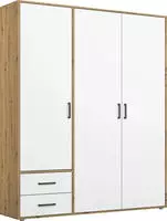 rauch Dreht&uuml;renschrank "Kleiderschrank Schrank Garderobe W&auml;scheschrank VOYAGER" in
