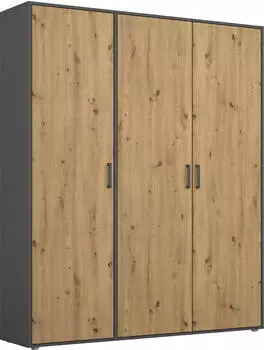 Rauch Voyager 140x194cm artisan-eiche/grau-metallic