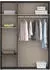 Rauch Voyager 140x194cm mit Schubladen grau-metallic