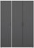 Rauch Voyager 140x194cm grau-metallic/alpinweiß