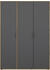 Rauch Voyager 140x194cm grau-metallic/artisan-eiche