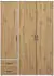 Rauch Voyager 140x194cm mit Schubladen artisan-eiche/alpinweiß