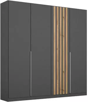 Rauch Lamella 181x210cm grau-metallic/artisan-eiche