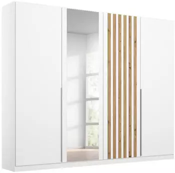 Rauch Lamella 226x210cm alpinwei&szlig;/artisan-eiche/Spiegel