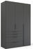 Rauch Purisma 151x223cm mit Schubladen graphit