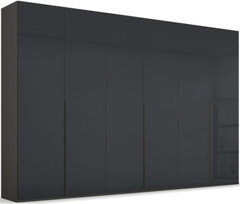 Rauch Orange Purisma 301x223cm mit 3 Schubladen graphit/Glas graphit