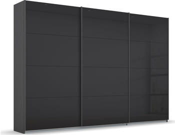 Rauch Koluna 271x229cm grau-metallic/Glas basalt