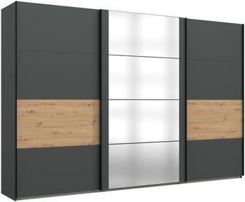 Wimex Barmbek 360x236cm graphit/artisan-eiche/Spiegel