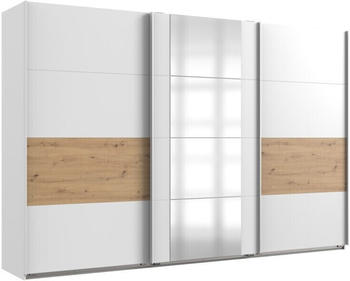 Wimex Barmbek 313x208cm wei&szlig;/artisan-eiche/Spiegel