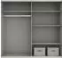 Wimex Norderstedt 180x210cm graphit/Glas grey